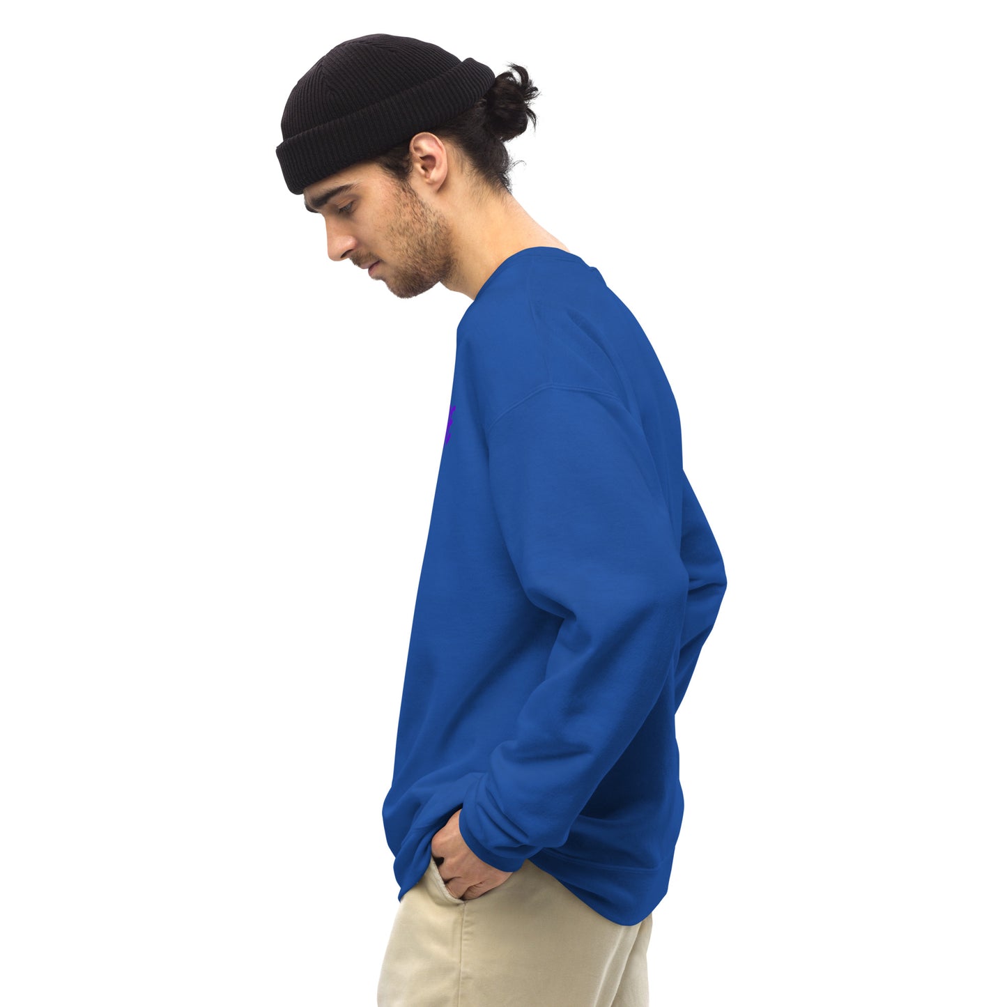 AreaKode - Unisex Crewneck (purple)