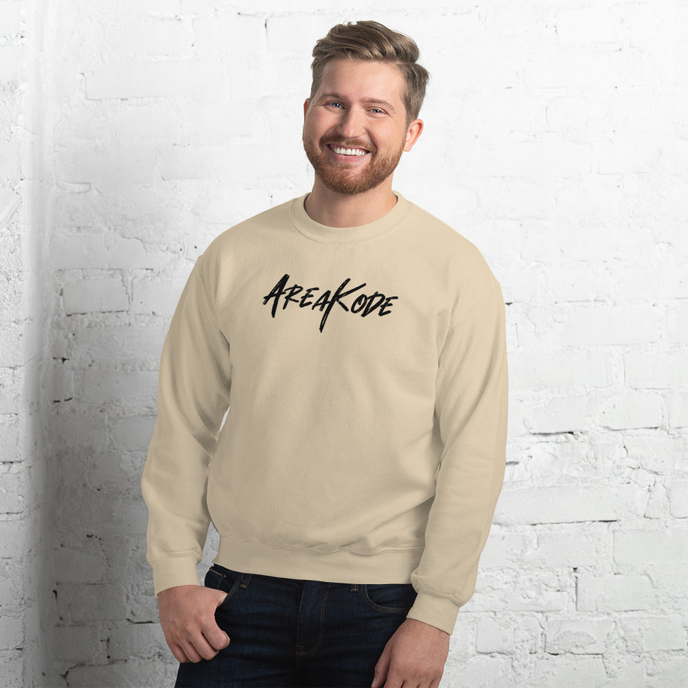 AreaKode - Unisex Crewneck (black)
