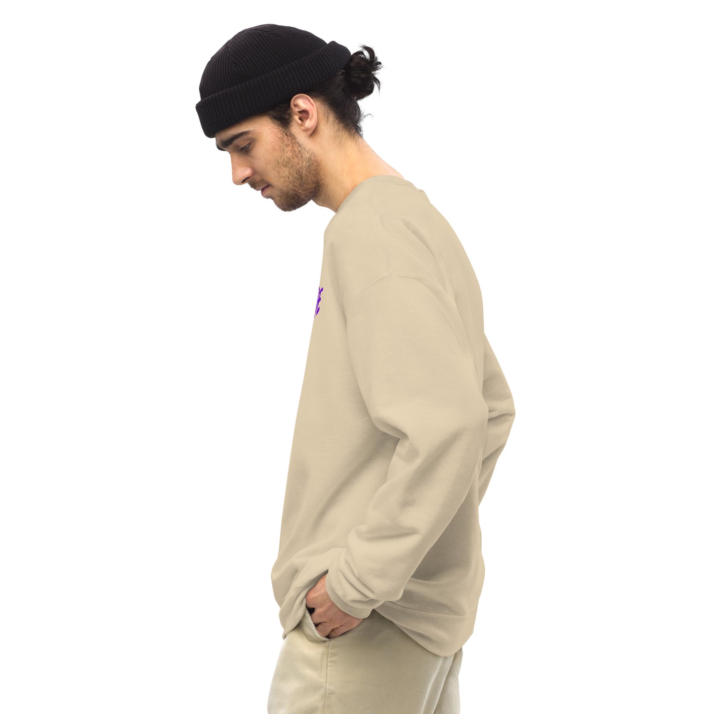 AreaKode - Unisex Crewneck (purple)