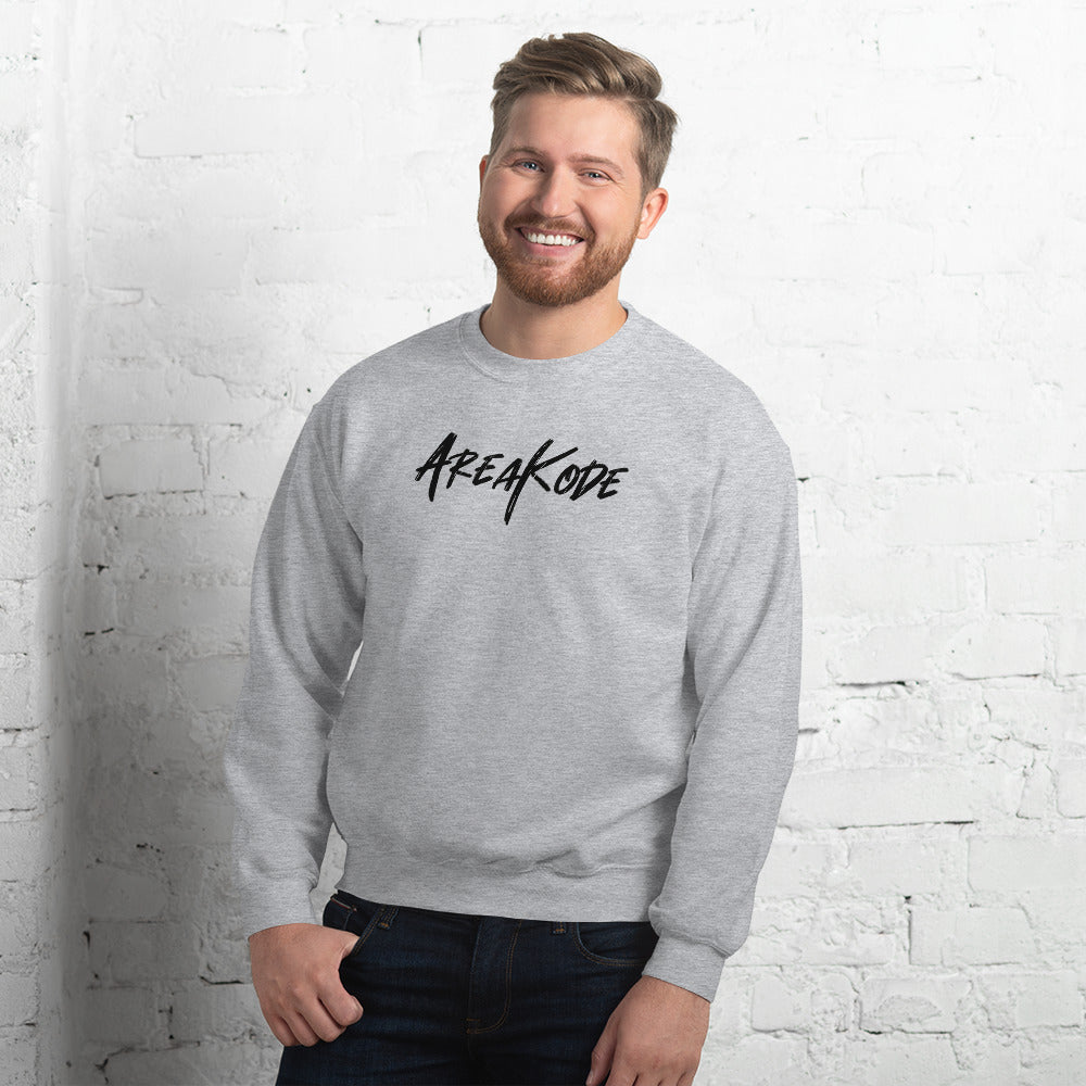 AreaKode - Unisex Crewneck (black)