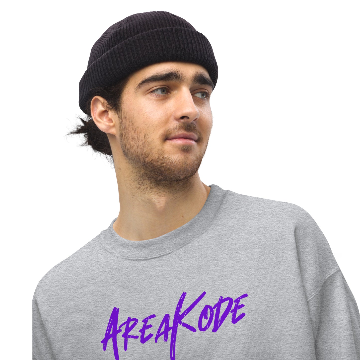 AreaKode - Unisex Crewneck (purple)