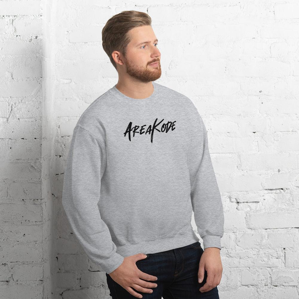 AreaKode - Unisex Crewneck (black)