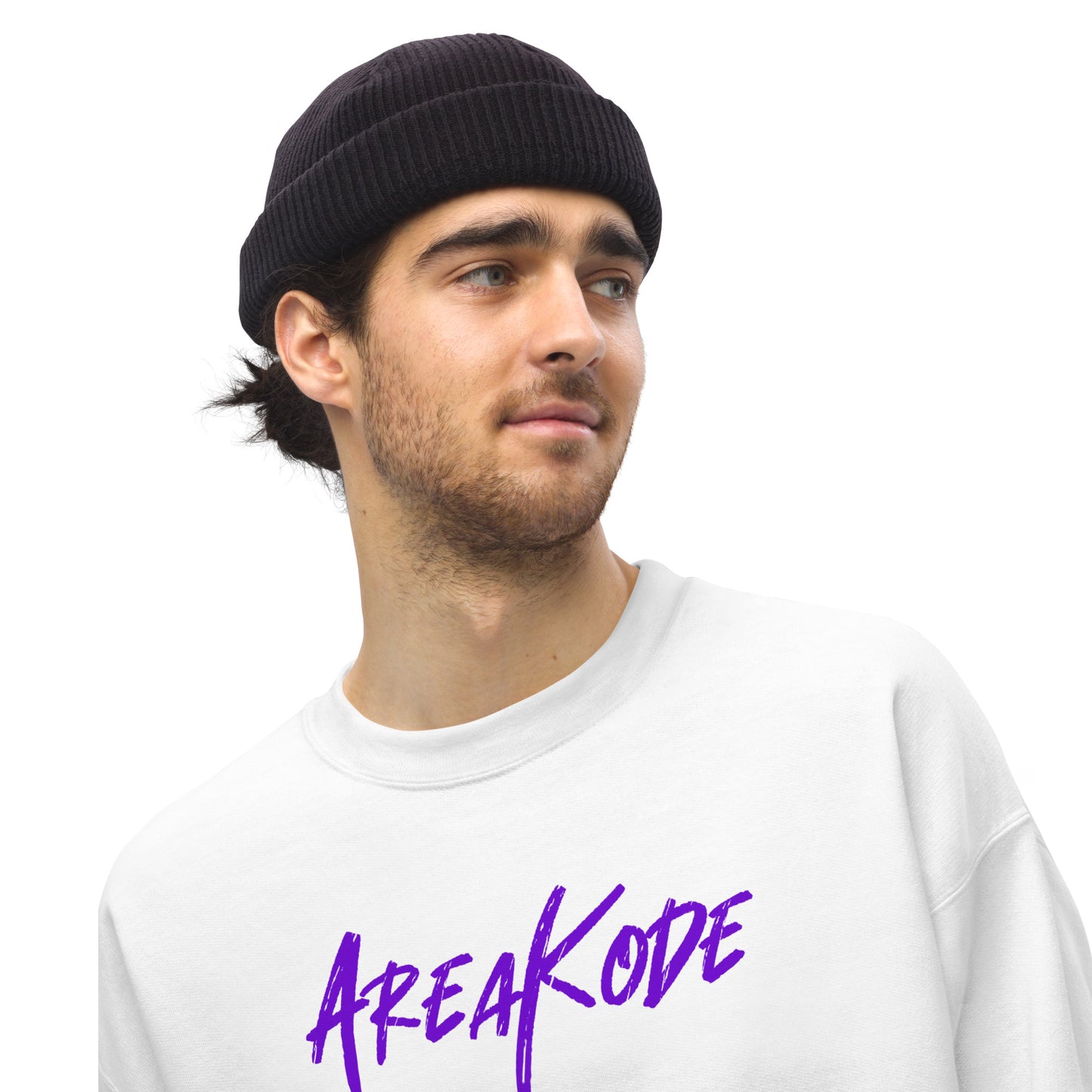 AreaKode - Unisex Crewneck (purple)