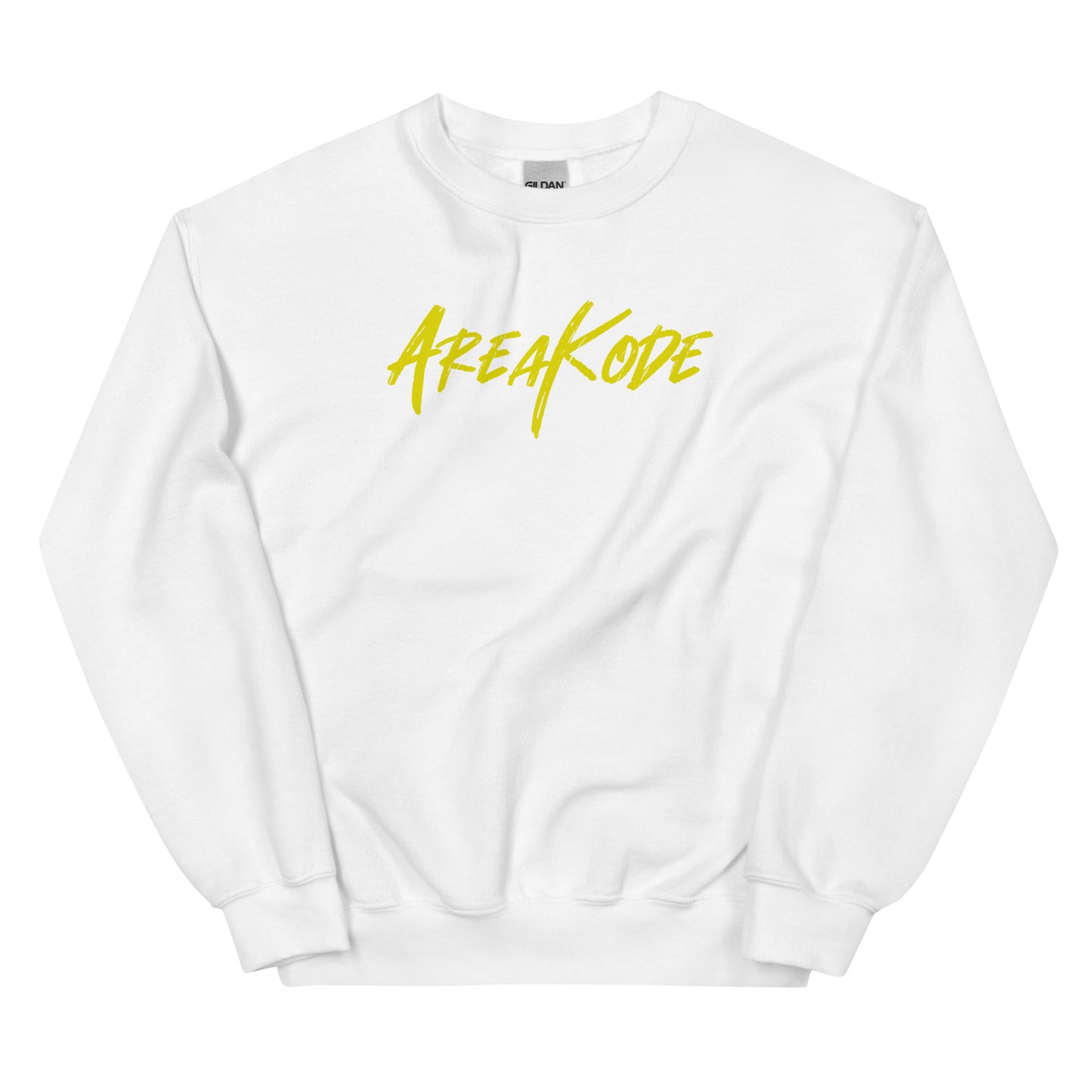 AreaKode - Unisex Crewneck (yellow)