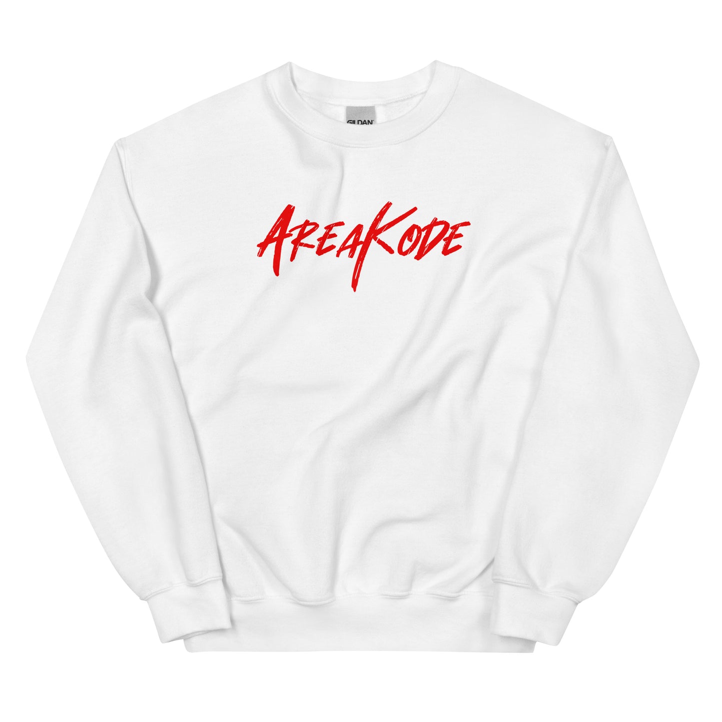 AreaKode - Unisex Crewneck (red)