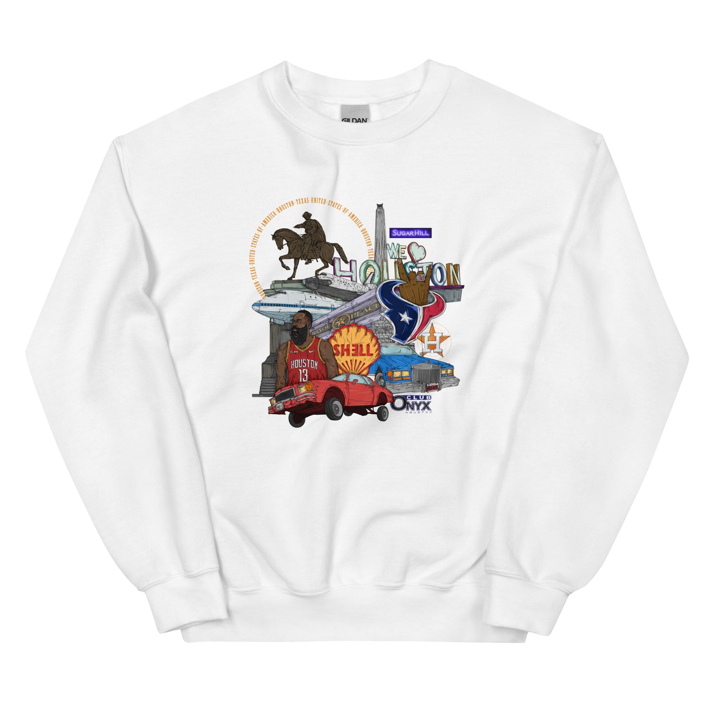 Houston Graphic Crewneck (unisex)