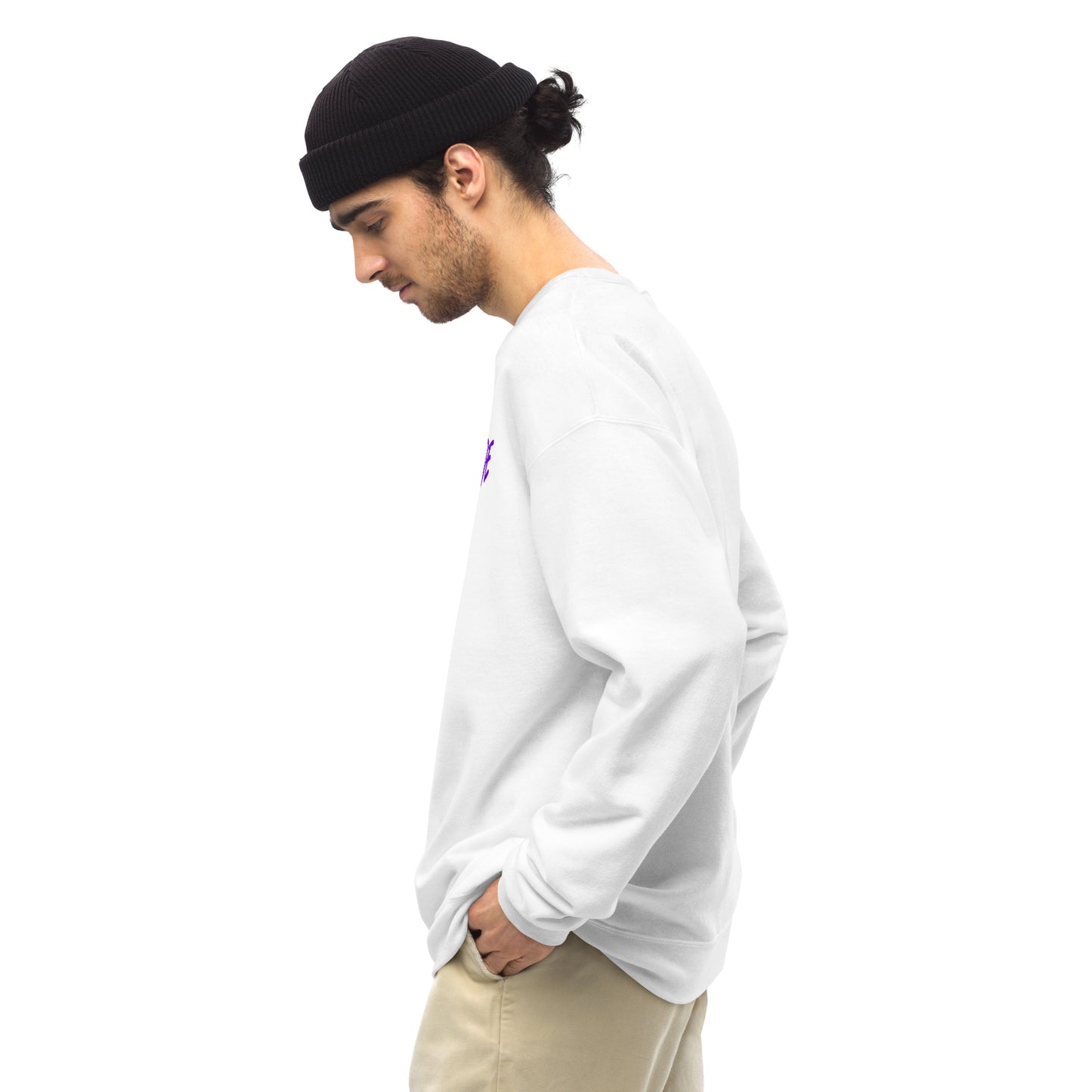 AreaKode - Unisex Crewneck (purple)