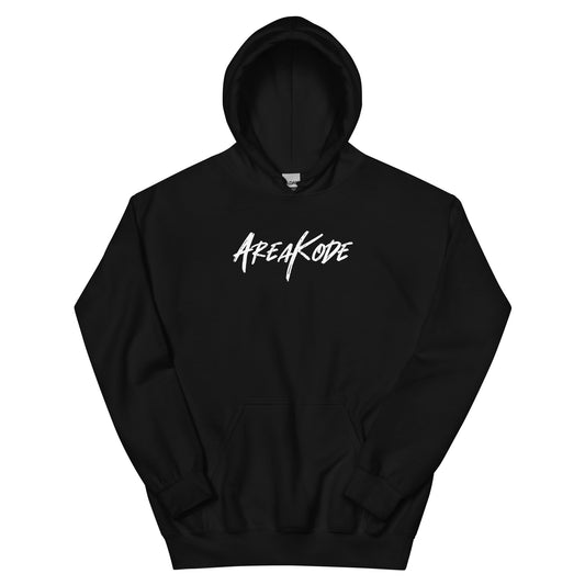 AreaKode Unisex Hoodie (white)