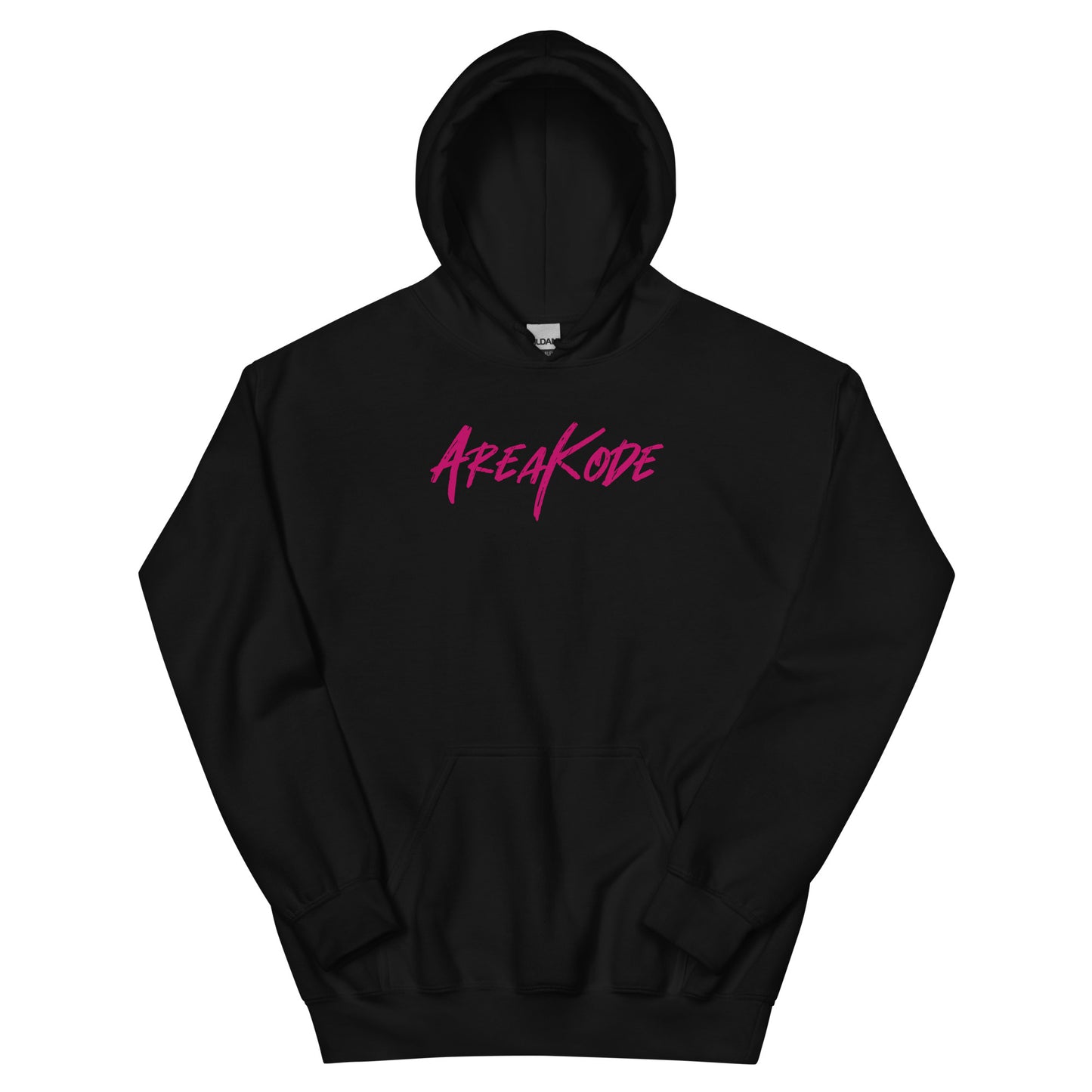 AreaKode Unisex Hoodie (fuchsia)