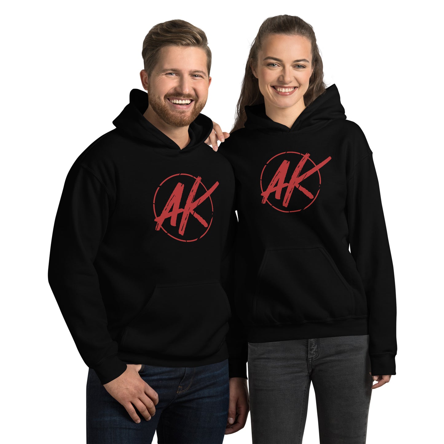 AK Unisex Hoodie (red)