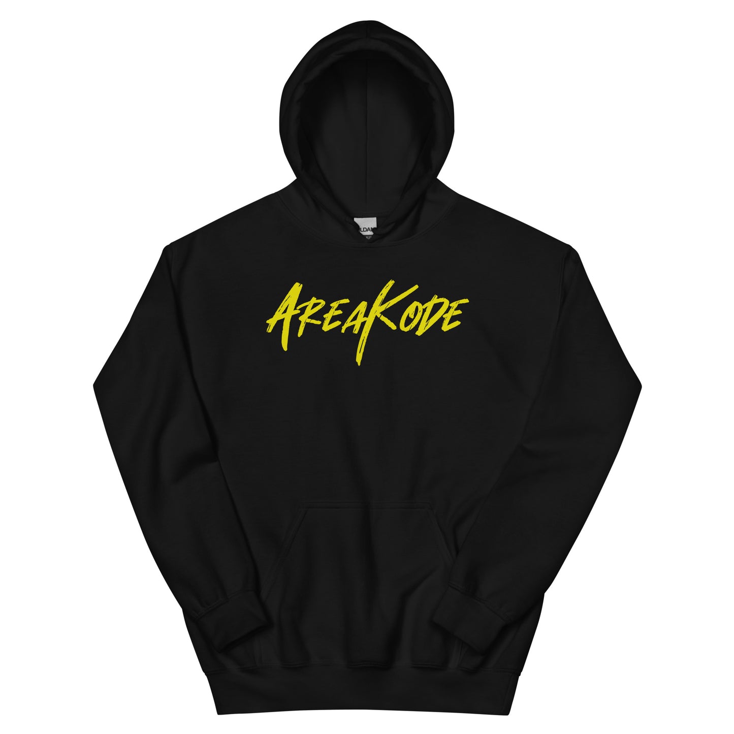 AreaKode Unisex Hoodie (yellow)