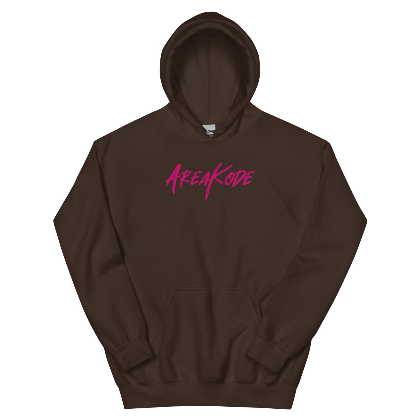 AreaKode Unisex Hoodie (fuchsia)