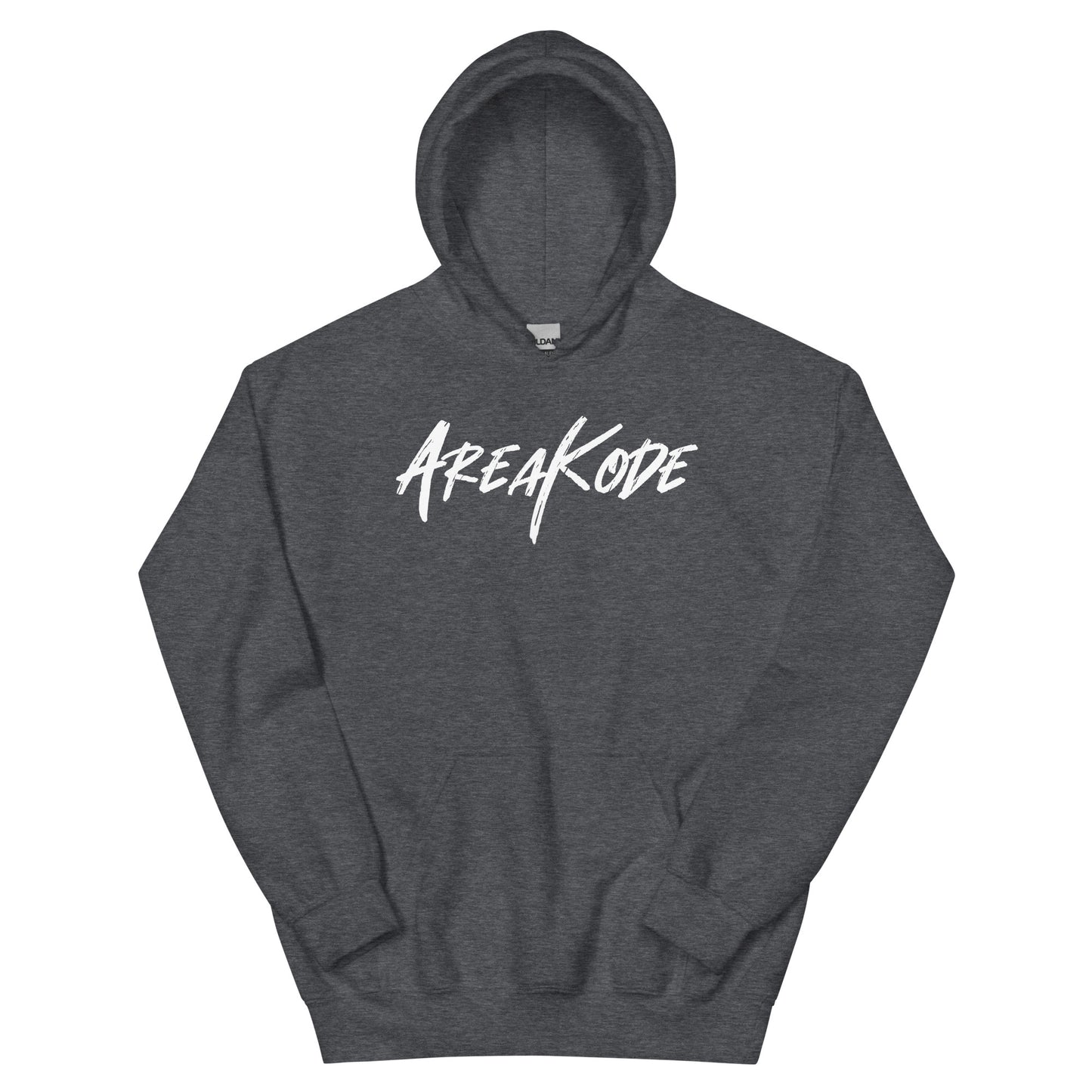 AreaKode Unisex Hoodie (white)