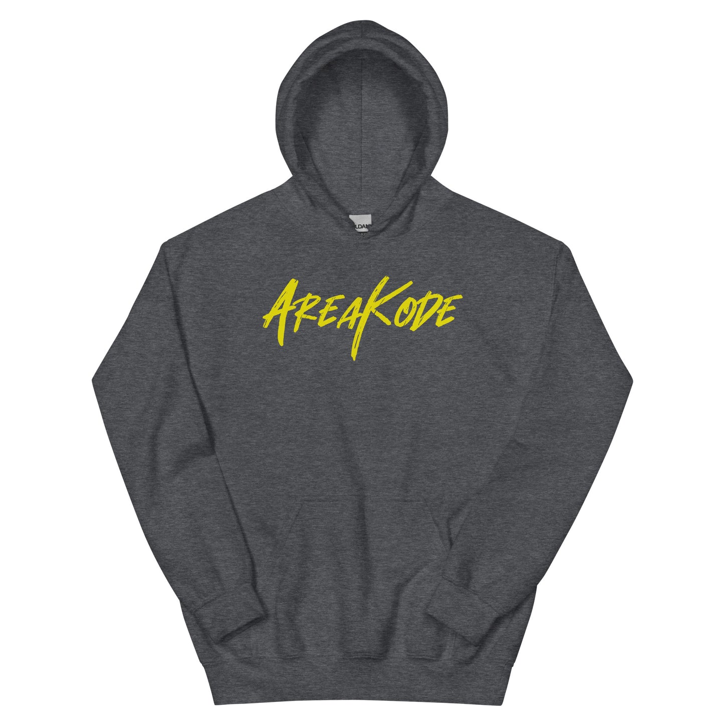 AreaKode Unisex Hoodie (yellow)