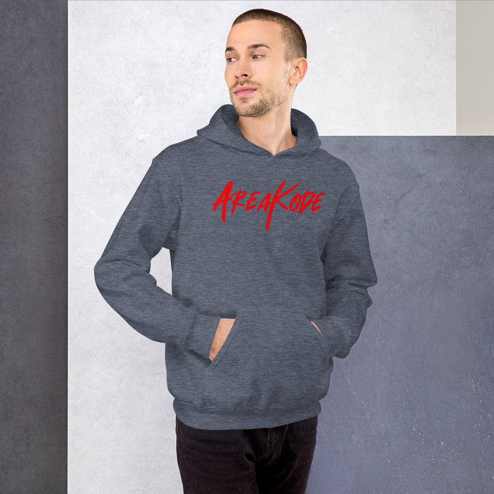 Unisex AreaKode Unisex Hoodie (red)