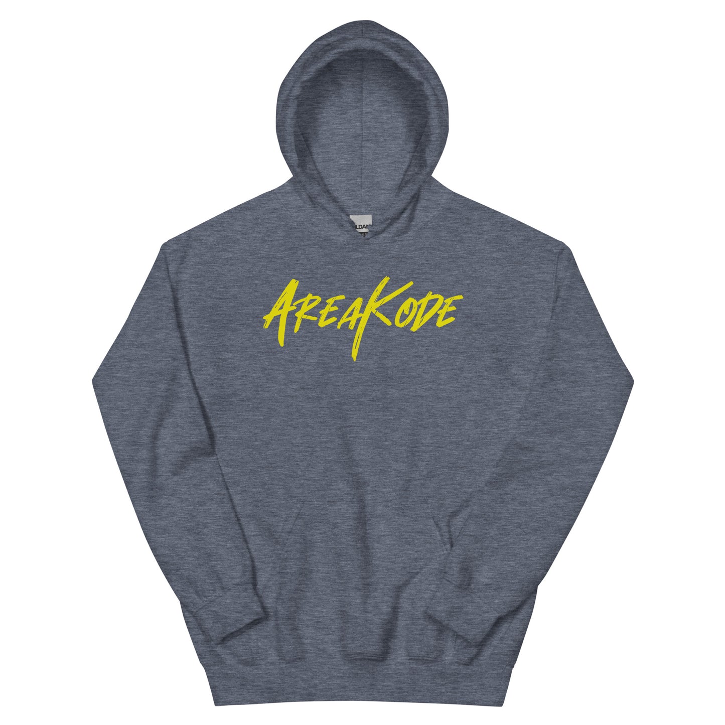 AreaKode Unisex Hoodie (yellow)
