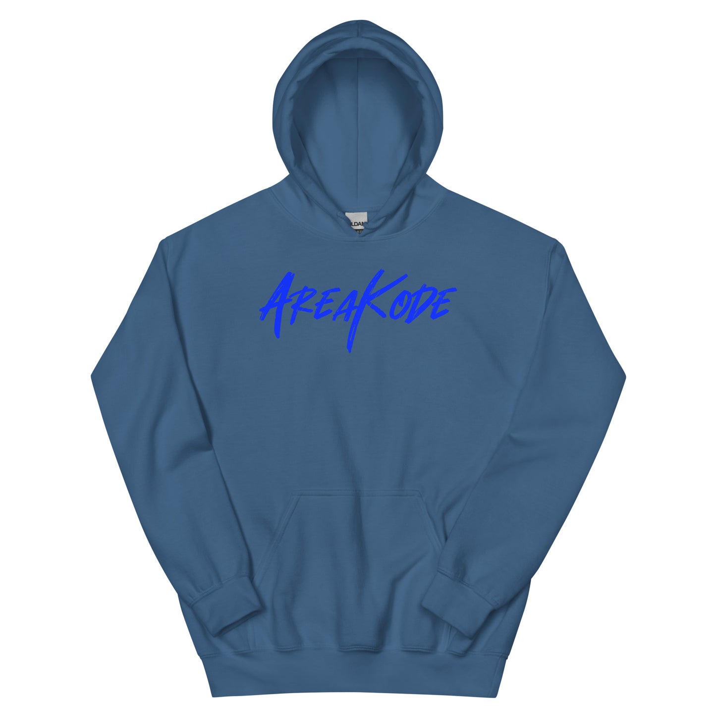AreaKode Unisex Hoodie (blue)