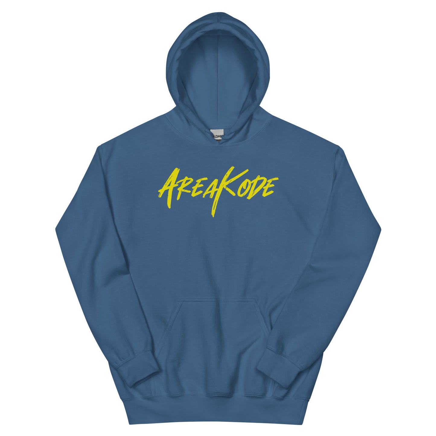 AreaKode Unisex Hoodie (yellow)