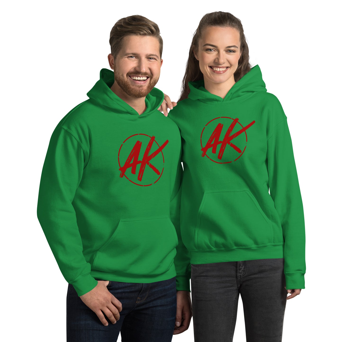 AK Unisex Hoodie (red)