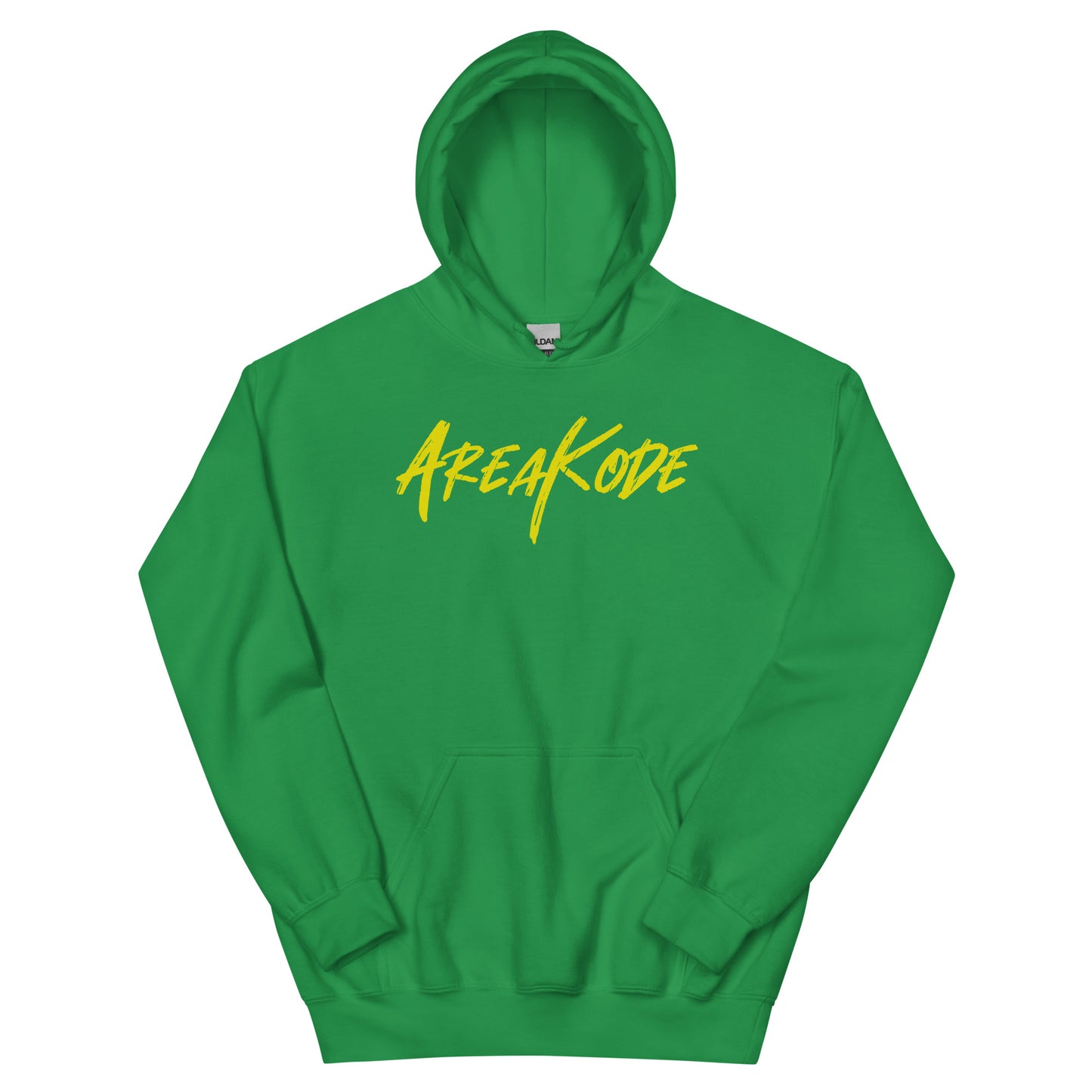 AreaKode Unisex Hoodie (yellow)