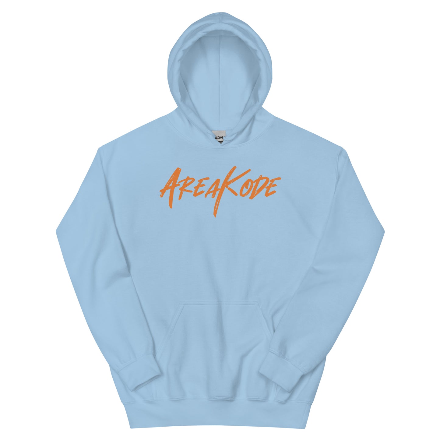 AreaKode Unisex Hoodie (orange)