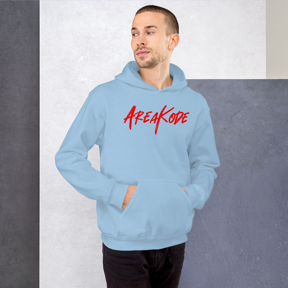 Unisex AreaKode Unisex Hoodie (red)