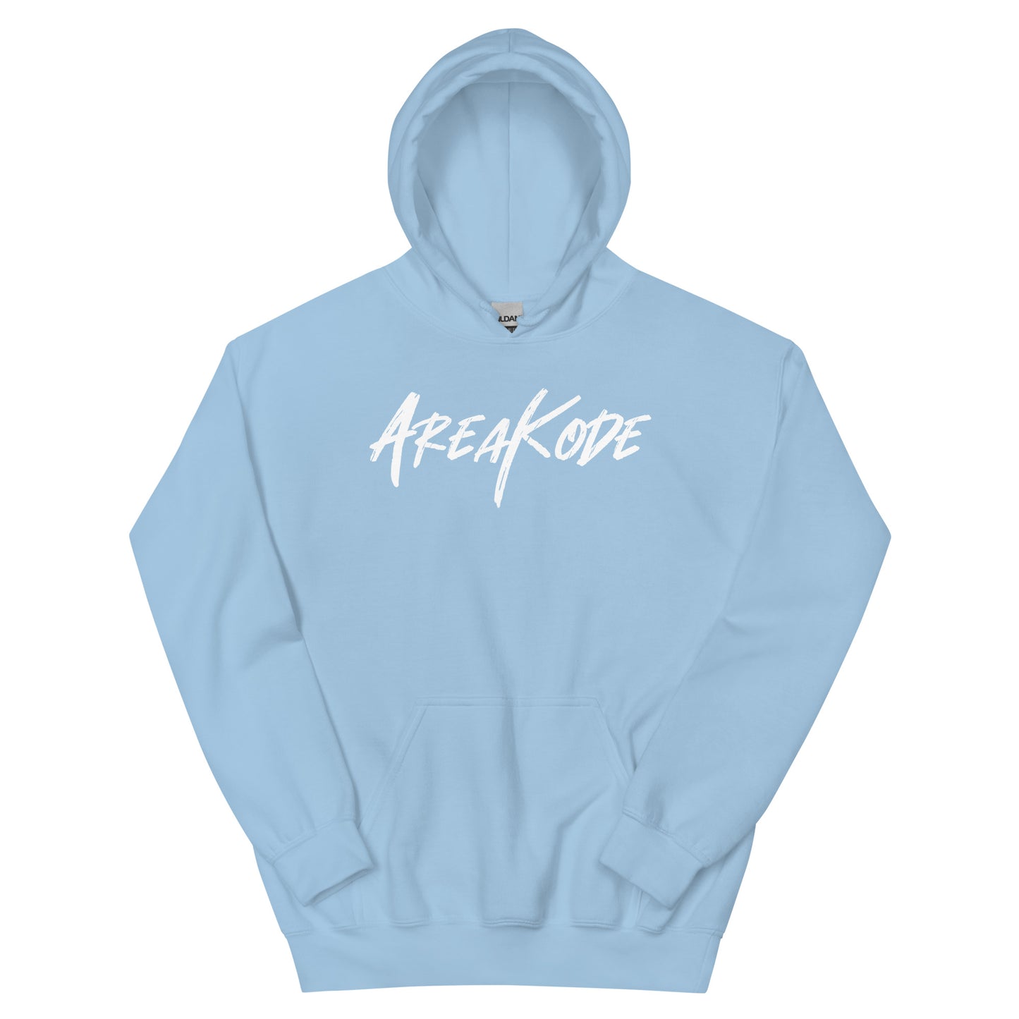 AreaKode Unisex Hoodie (white)