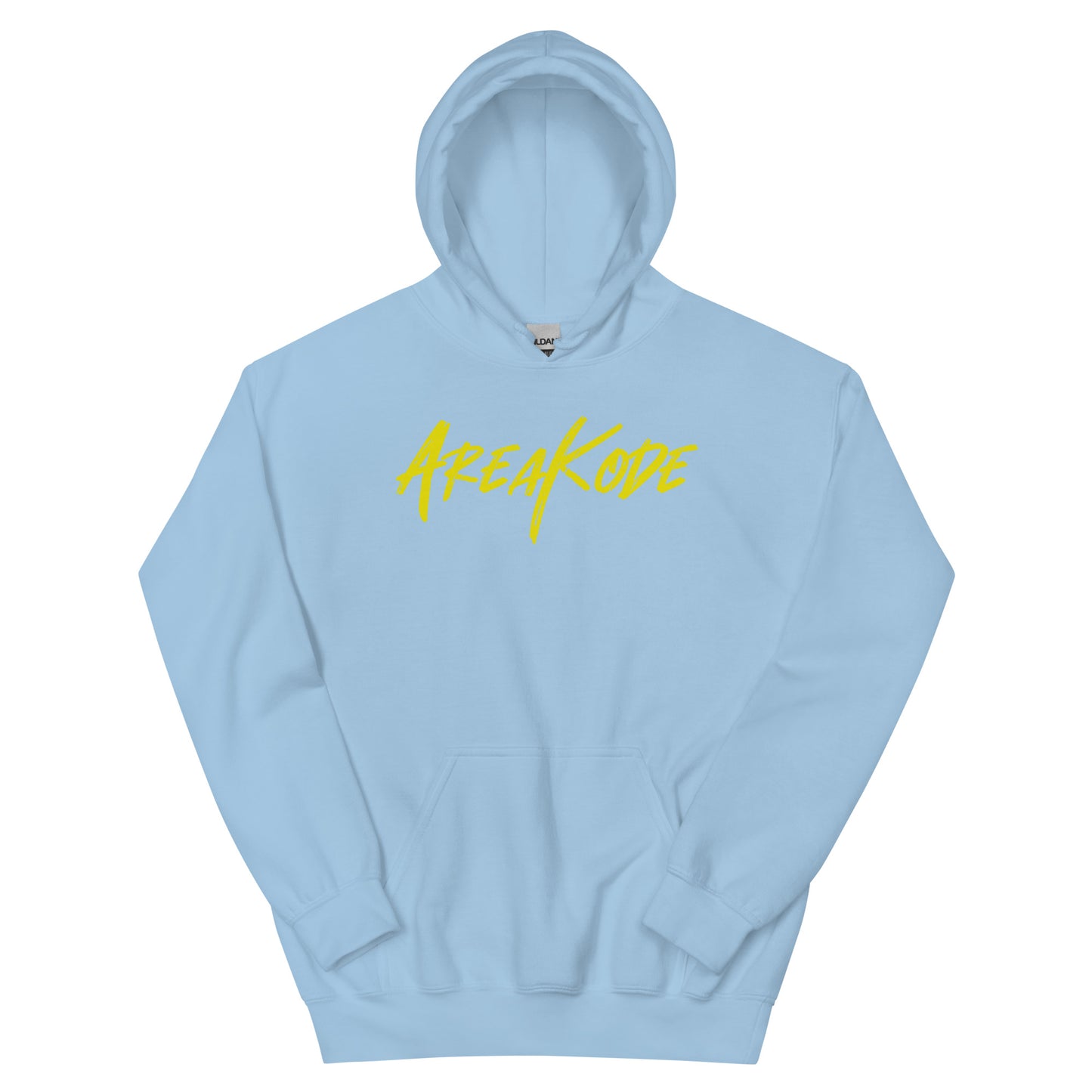 AreaKode Unisex Hoodie (yellow)