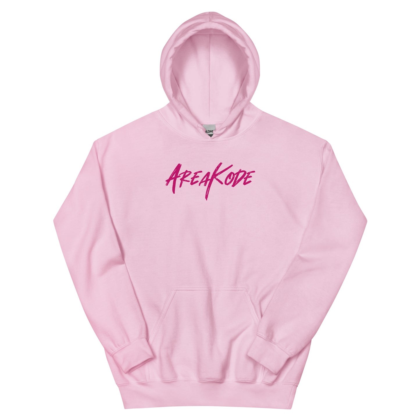AreaKode Unisex Hoodie (fuchsia)