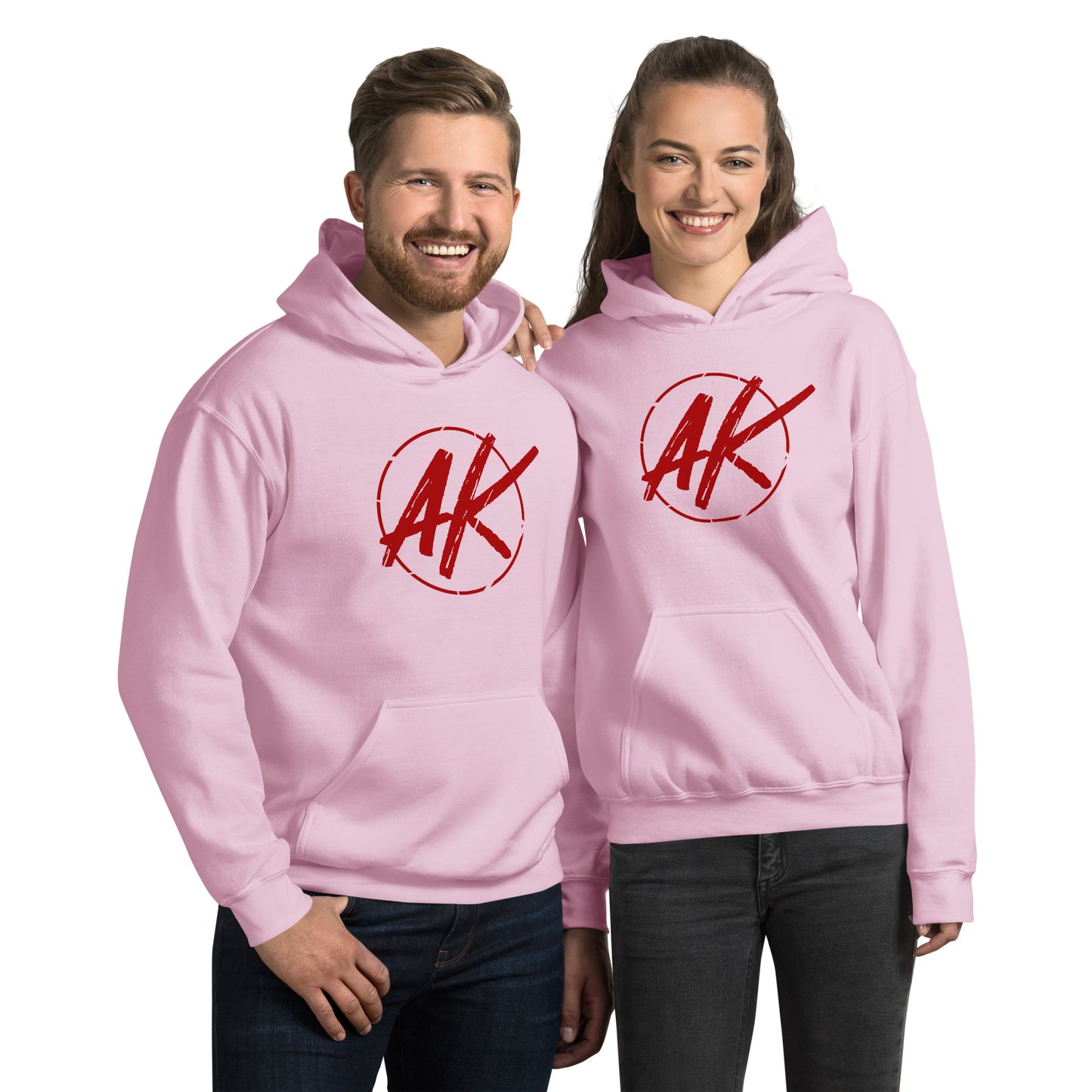 AK Unisex Hoodie (red)