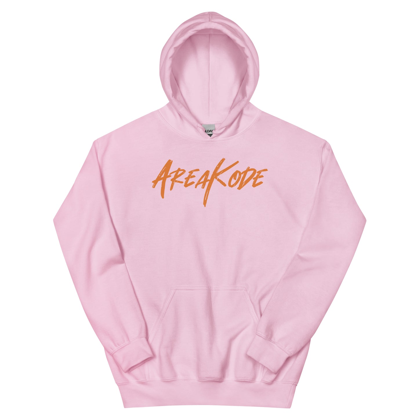 AreaKode Unisex Hoodie (orange)
