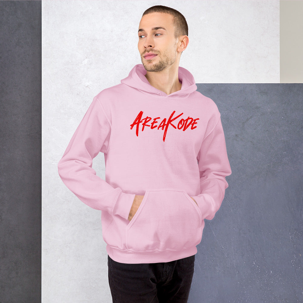 Unisex AreaKode Unisex Hoodie (red)