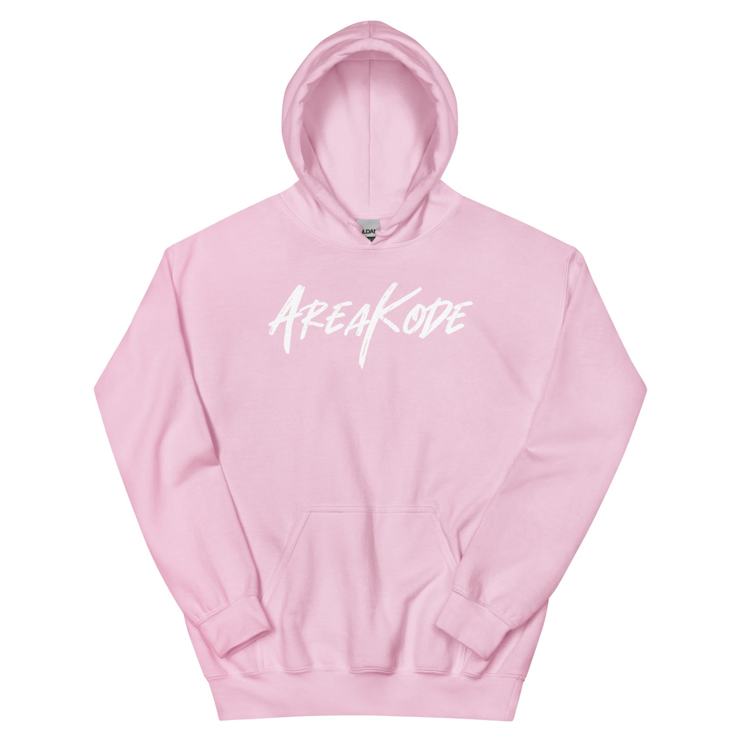 AreaKode Unisex Hoodie (white)