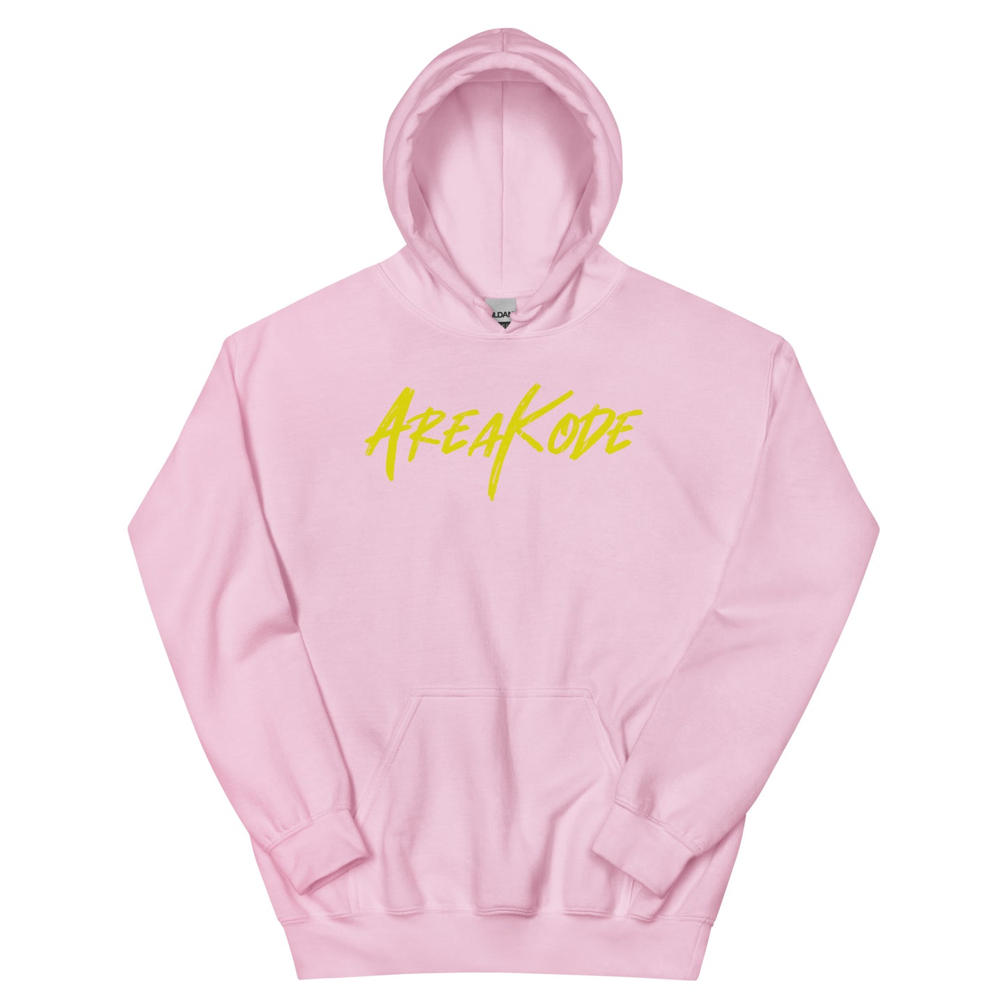 AreaKode Unisex Hoodie (yellow)