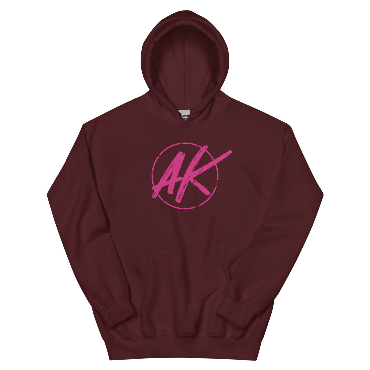 AK Unisex Hoodie (fuchsia)