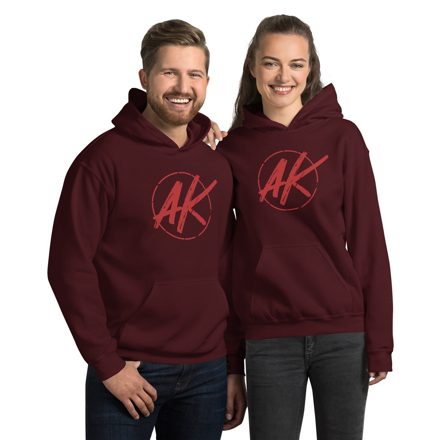 AK Unisex Hoodie (red)