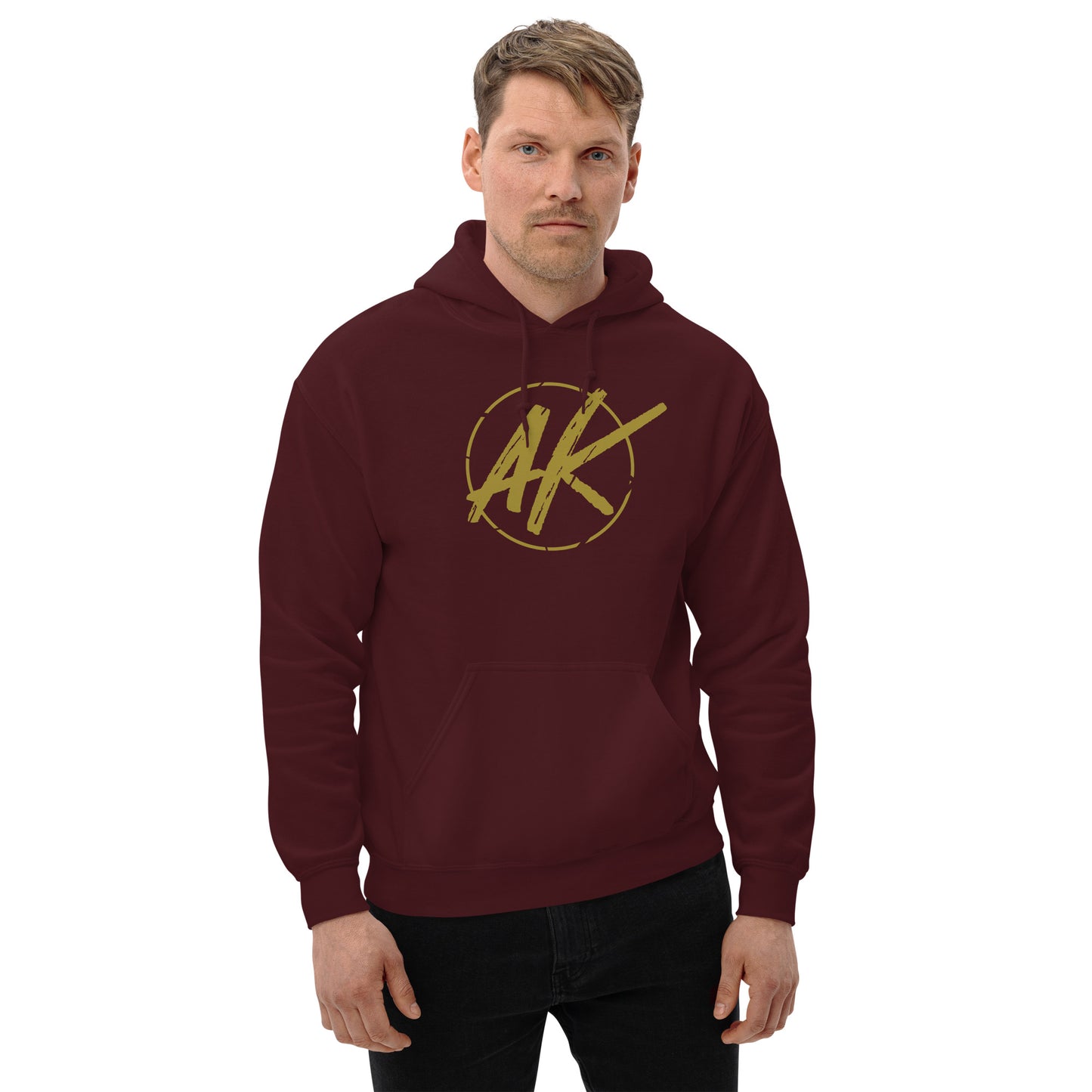 AK Unisex Hoodie (gold)