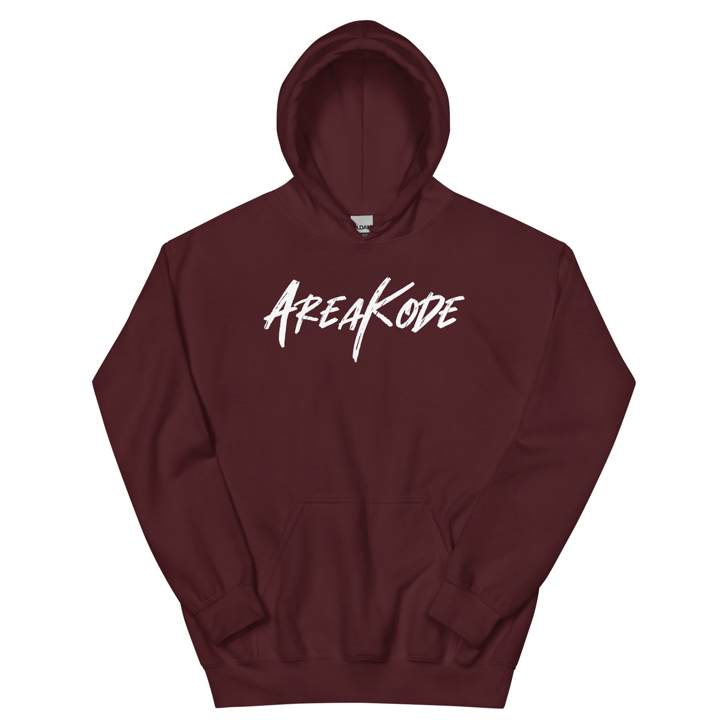 AreaKode Unisex Hoodie (white)