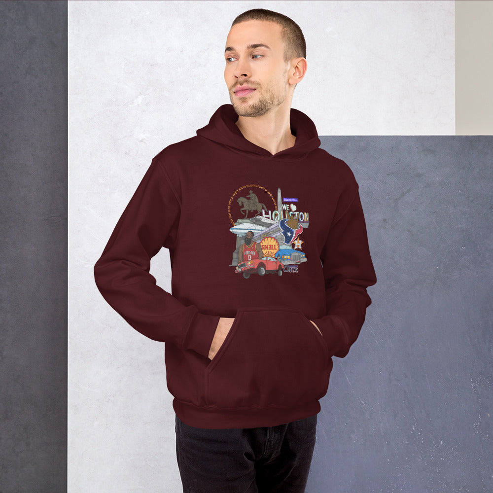 Houston Graphic Hoodie (unisex)