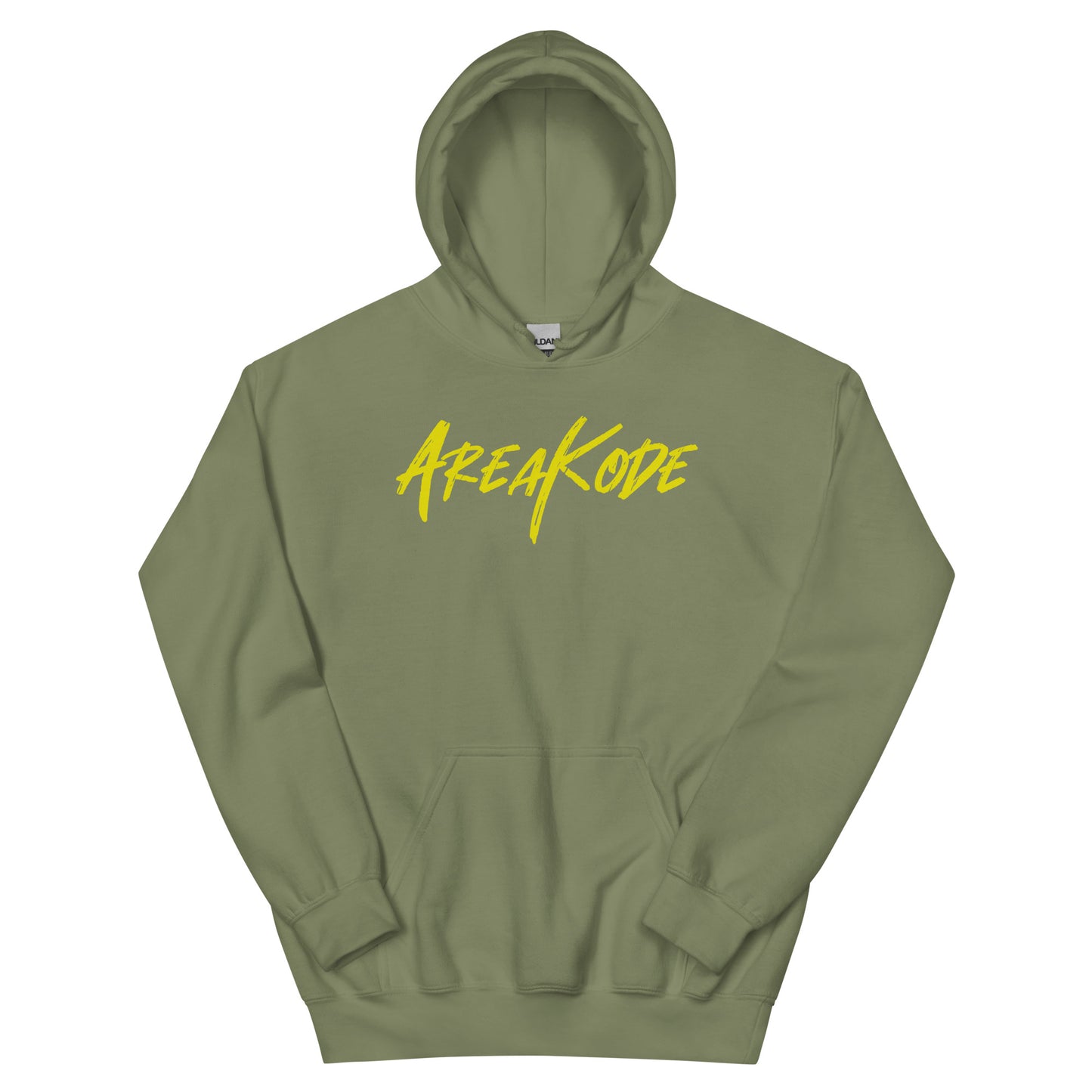 AreaKode Unisex Hoodie (yellow)