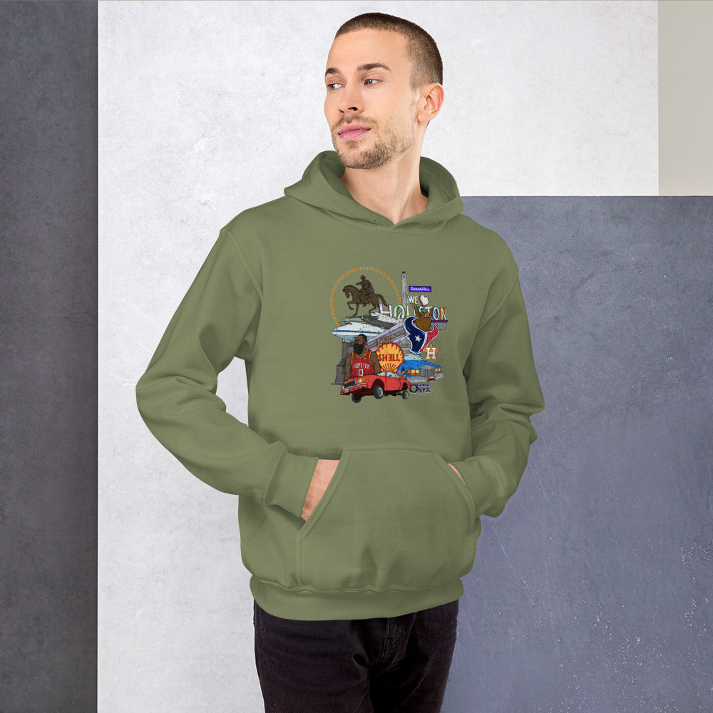 Houston Graphic Hoodie (unisex)