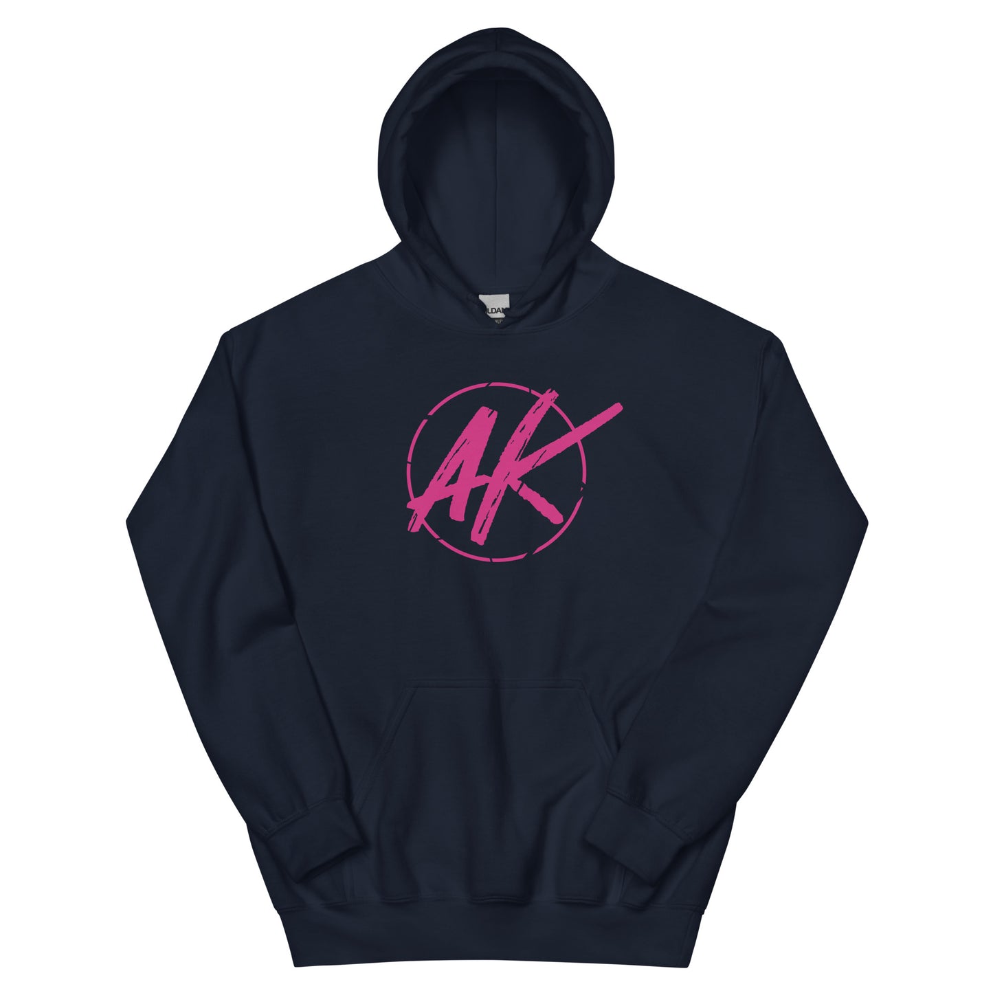 AK Unisex Hoodie (fuchsia)