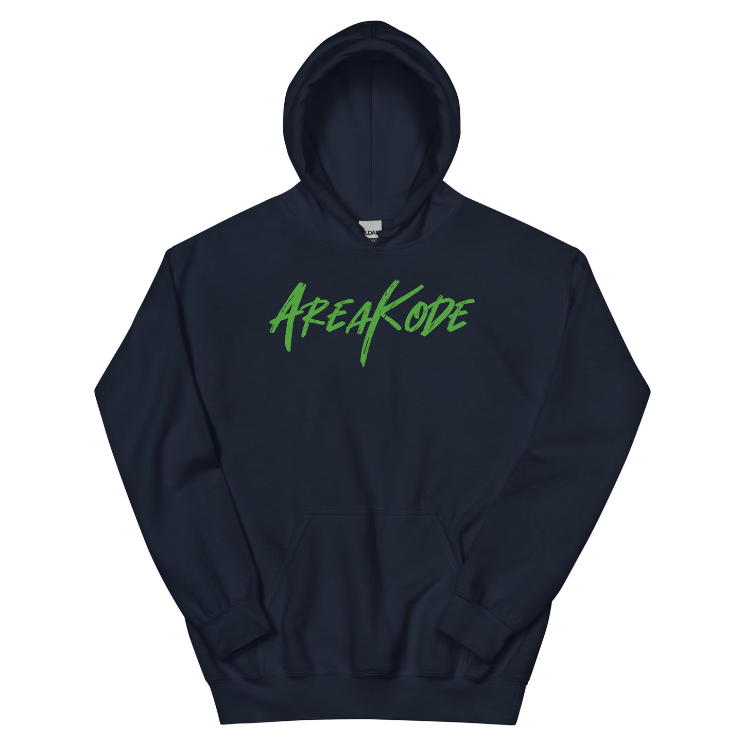 AreaKode Unisex Hoodie (green)