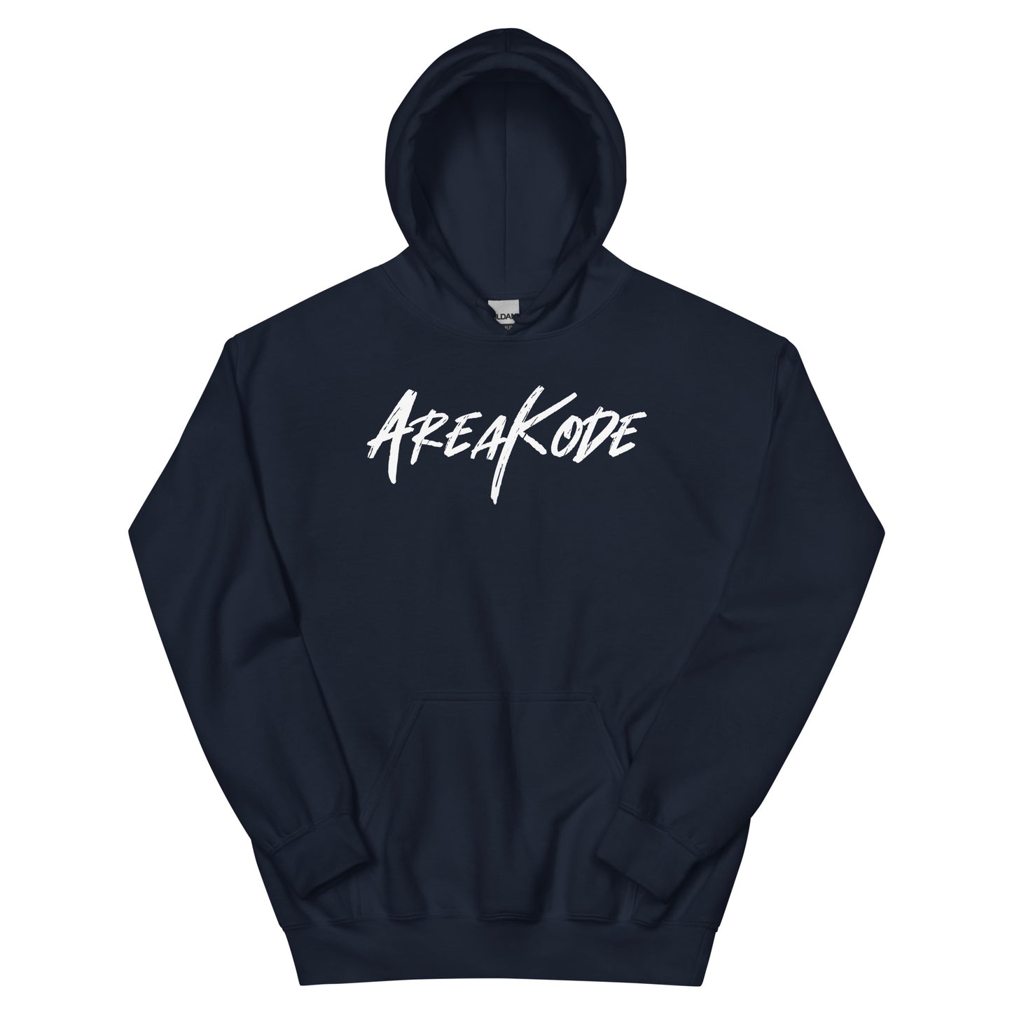 AreaKode Unisex Hoodie (white)