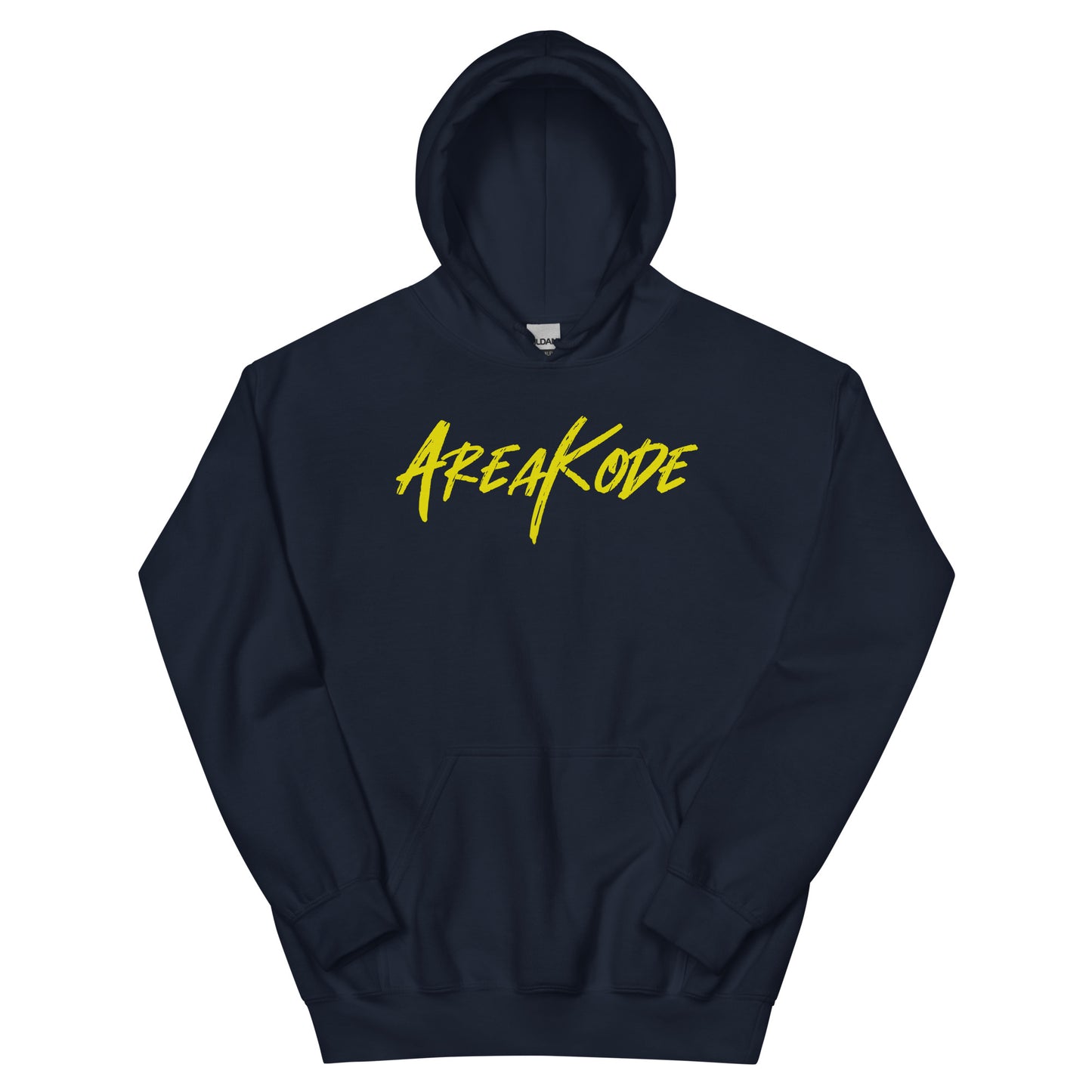 AreaKode Unisex Hoodie (yellow)