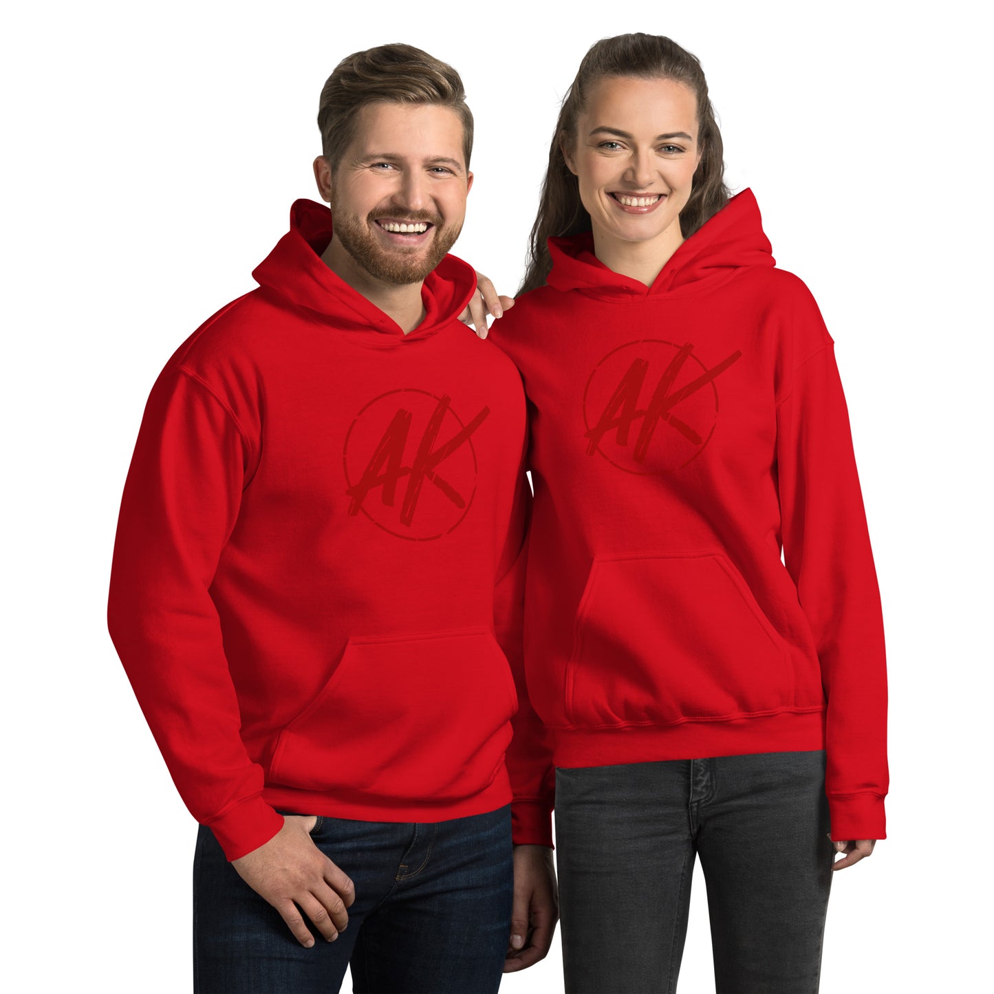 AK Unisex Hoodie (red)
