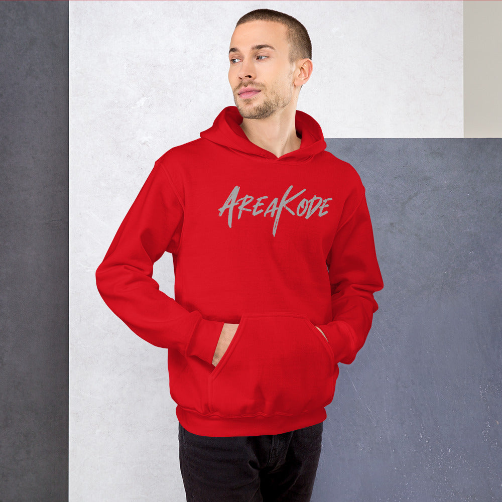 AreaKode Unisex Hoodie (grey)