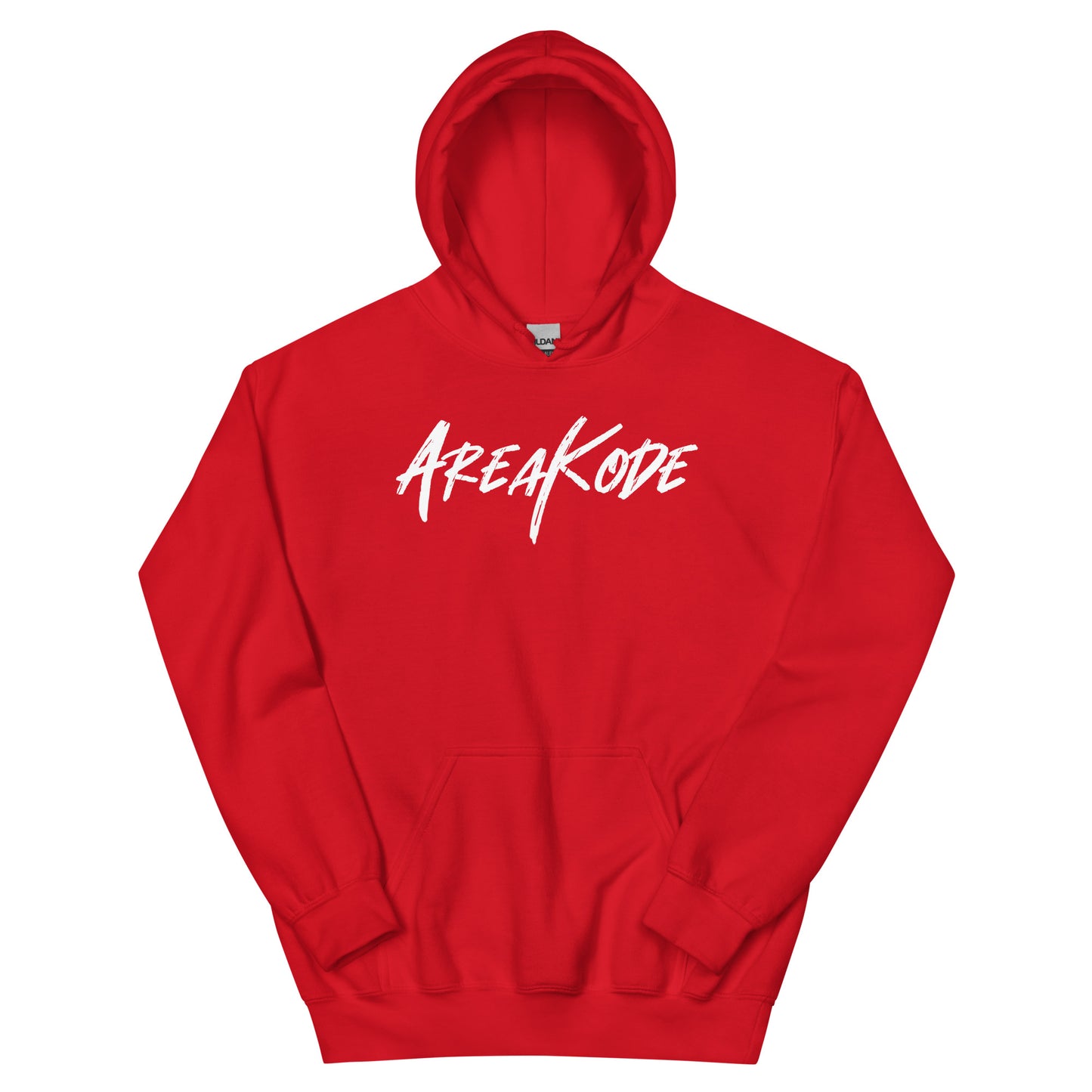 AreaKode Unisex Hoodie (white)