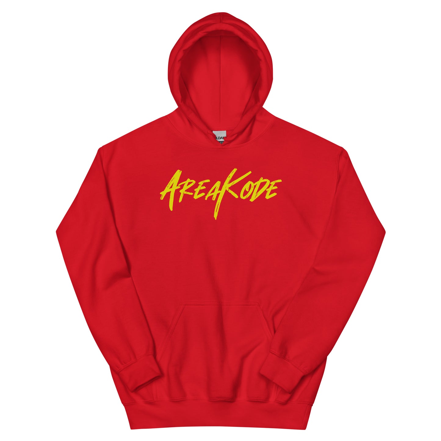 AreaKode Unisex Hoodie (yellow)