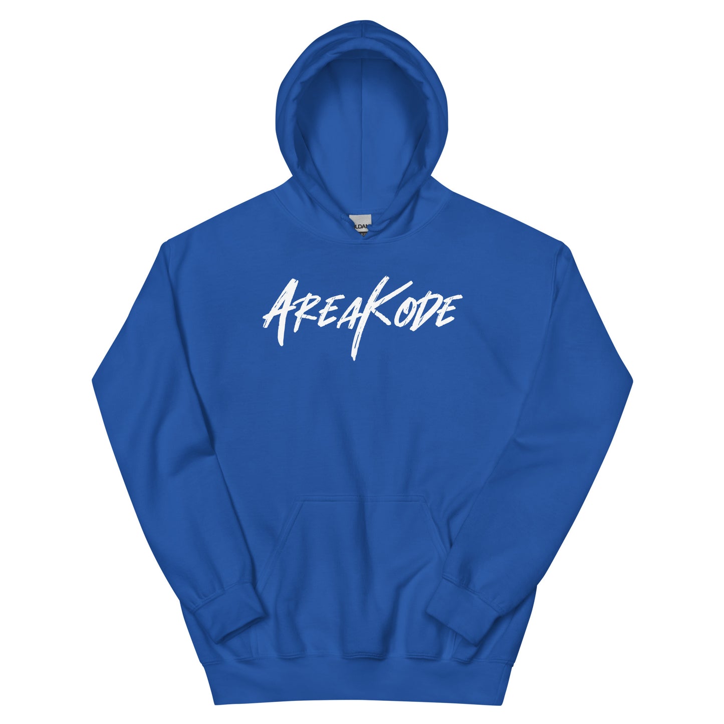AreaKode Unisex Hoodie (white)
